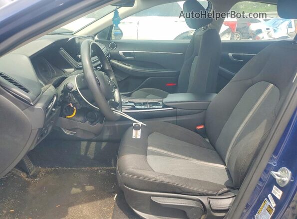 5NPEG4JA3MH128256 2021 HYUNDAI SONATA Синий Вид панели приборов