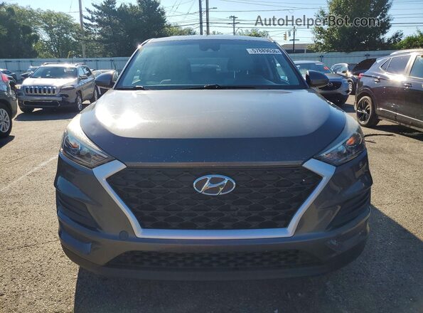 KM8J2CA45LU173152 2020 HYUNDAI TUCSON Серый Вид сзади