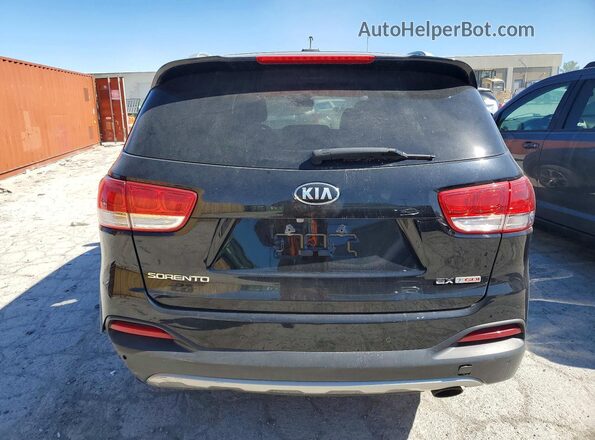 5XYPH4A11GG024303 2016 KIA SORENTO Black 
