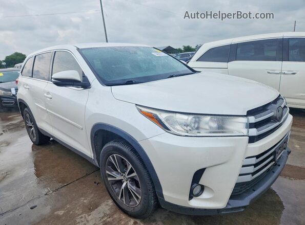 5TDZZRFHXKS308274 2019 TOYOTA HIGHLANDER White Դիմացի տեսք