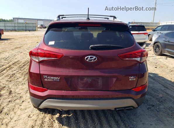 KM8J3CA24HU291311 2017 HYUNDAI TUCSON Maroon 