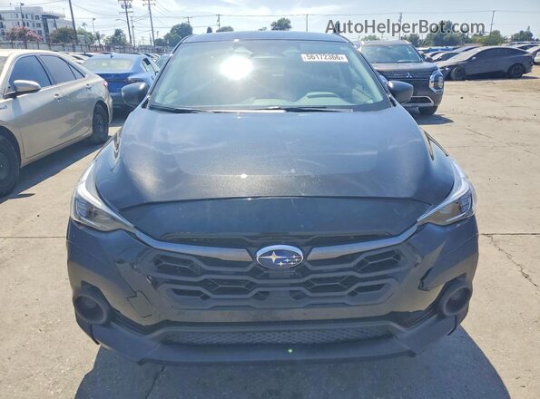 JF2GUABC2R8269066 2024 SUBARU CROSSTREK Black უკანა ხედი