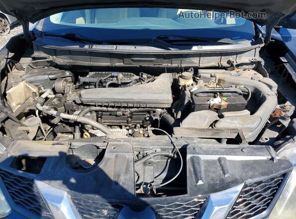 5N1AT2MV4GC899320 2016 NISSAN ROGUE Blue VIN կոդի պիտակի տեսք