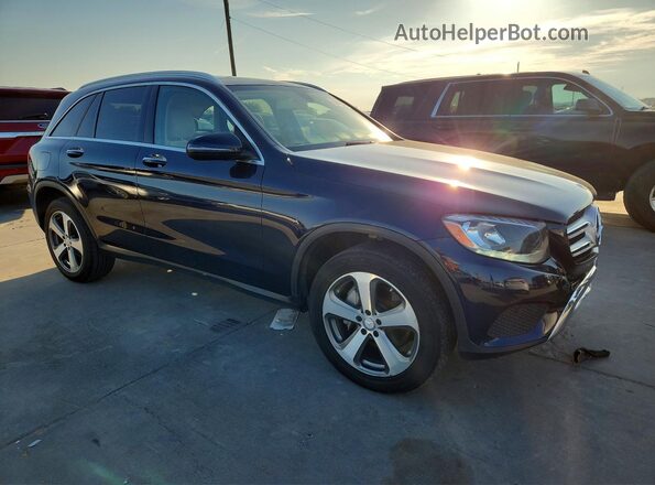 WDC0G4KB8HF142259 2017 MERCEDES-BENZ GLC-CLASS Blue Widok z przodu