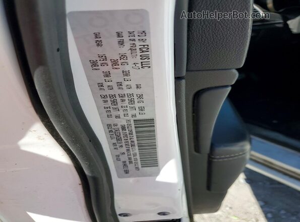 1C4RJECGXHC868110 2017 JEEP GRAND White Vista de la etiqueta del VIN