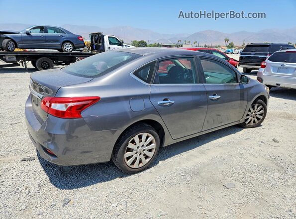 3N1AB7AP9GY235079 2016 NISSAN SENTRA Gray 