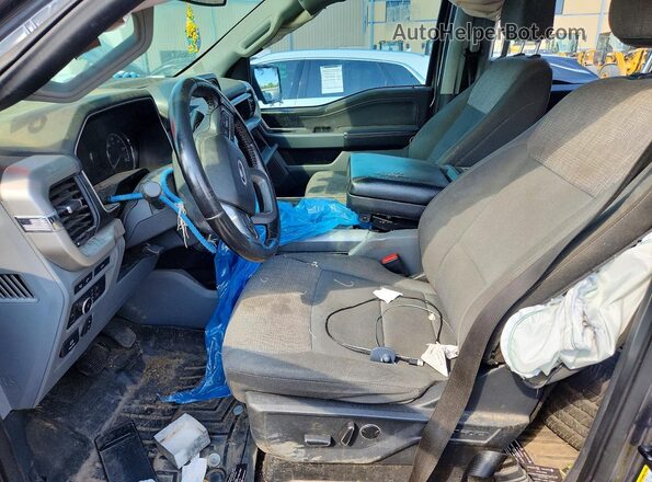 1FTEW1C52MFC71193 2021 FORD F150 Gray Vista del salpicadero