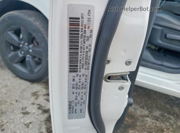 1C6RR6FG8KS581508 2019 RAM 1500 White VIN sticker view