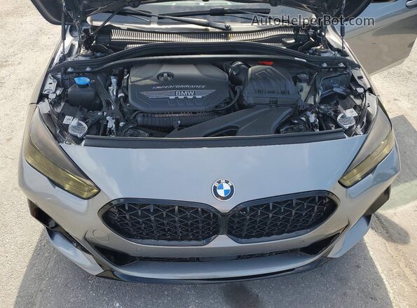 WBA13AL0XR7R84109 2024 BMW M2 Gray ძრავის განყოფილების ხედი