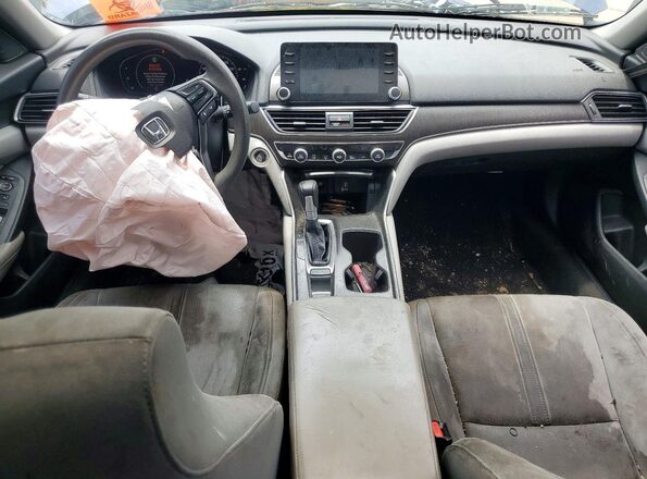 1HGCV1F48JA081521 2018 HONDA ACCORD Blue Vista del cuadro de instrumentos