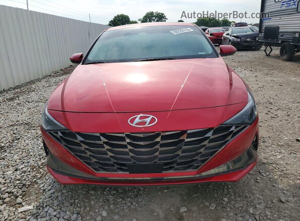 5NPLP4AG3PH119315 2023 HYUNDAI ELANTRA Red 