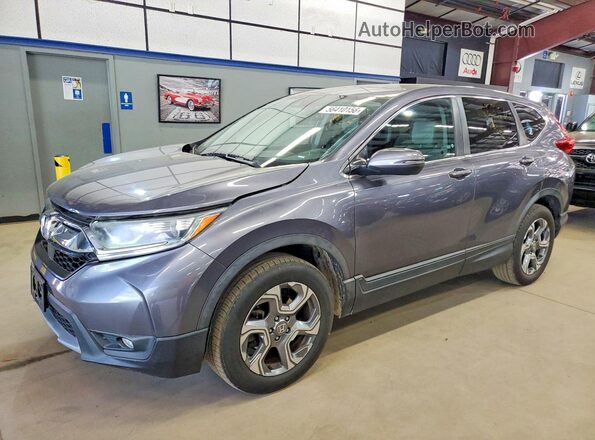5J6RW2H83HL075775 2017 HONDA CR-V Gray Trasero izquierdo