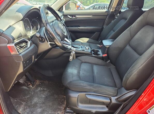 JM3KFABM2J0438394 2018 MAZDA CX-5 Red Вид панелі приладів