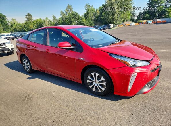 JTDL9MFU1N3038363 2022 TOYOTA PRIUS Red 