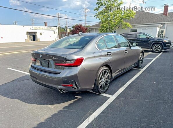 3MW5R7J02L8B39234 2020 BMW 3 SERIES Gray Widok z przodu