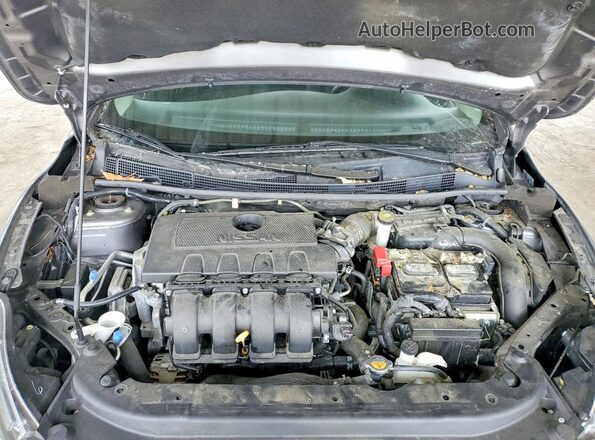 3N1AB7AP1JY251722 2018 NISSAN SENTRA Серый Вид подкапотного пространства