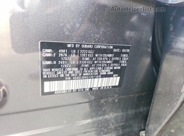 4S4SLDD65T3071036 2026 SUBARU FORESTER Gray 