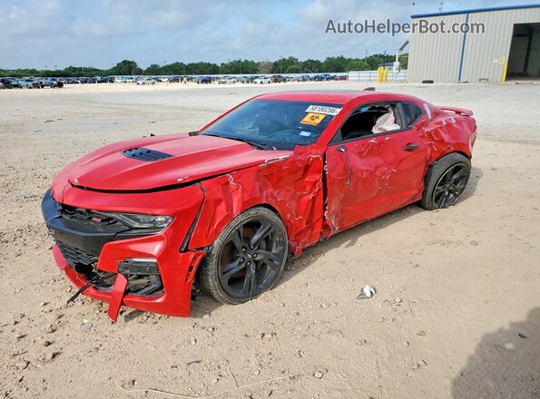 1G1FH1R78K0139622 2019 CHEVROLET CAMARO Red უკანა მარცხენა