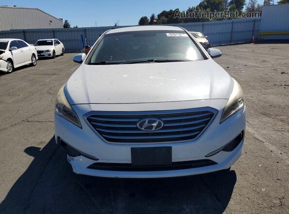 5NPE24AF3HH470242 2017 HYUNDAI SONATA White Vista trasera