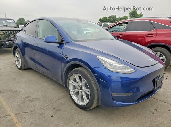 7SAYGDEEXNF429524 2022 TESLA MODEL Blue 