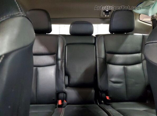 5N1AZ2MH0JN106485 2018 NISSAN MURANO Gray Rear interior view