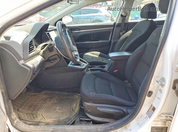 5NPD84LF6LH570853 2020 HYUNDAI ELANTRA White წინა პანელის ხედი