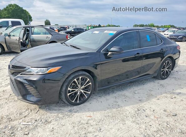 4T1B11HK0JU678772 2018 TOYOTA CAMRY Black 