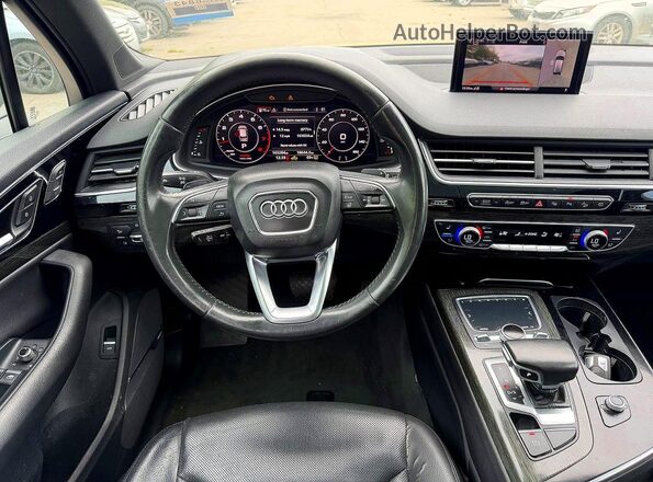 WA1LAAF7XKD008942 2019 AUDI Q7 Black Հետևի նստատեղերի տեսք