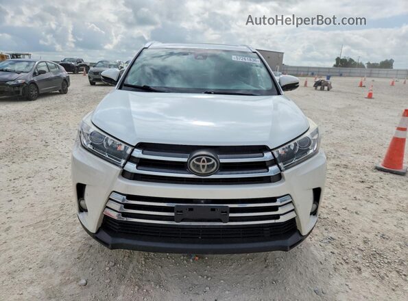 5TDYZRFH6HS199204 2017 TOYOTA HIGHLANDER Белый Вид сзади