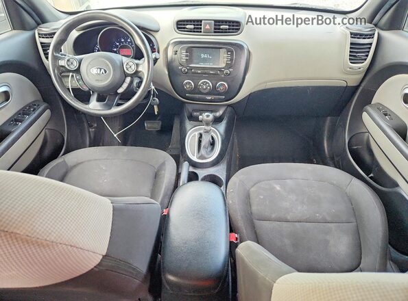 KNDJN2A28K7006690 2019 KIA SOUL Gray Սարքավորումների վահանակի տեսք