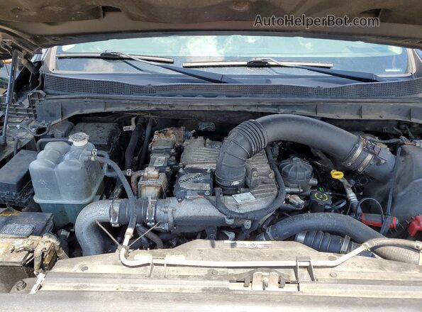 1N6BA1F35HN575249 2017 NISSAN TITAN Черный Вид подкапотного пространства