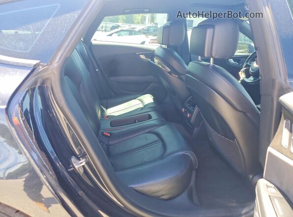 WAUWFAFC7HN034304 2017 AUDI S7 Black Սալոնի հետևի տեսք