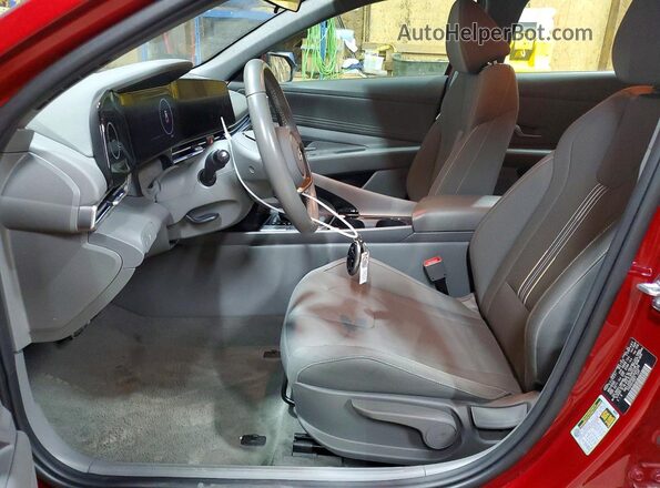KMHLS4DG9SU926328 2025 HYUNDAI ELANTRA Red 