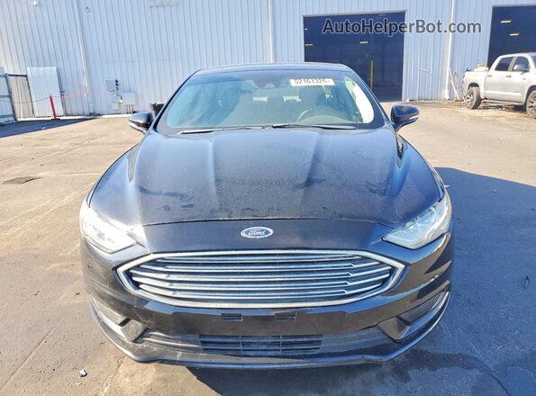 3FA6P0HD3HR296436 2017 FORD FUSION Black უკანა ხედი