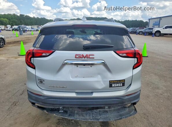 3GKALMEV9LL236827 2020 GMC TERRAIN Silver წინა სალონის ხედი