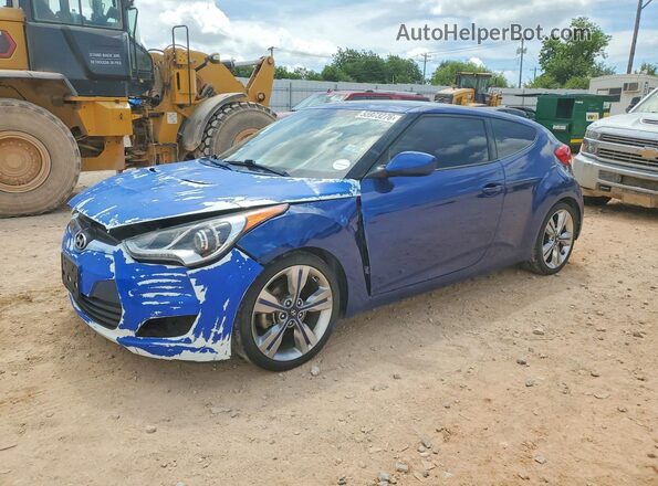 KMHTC6AD5GU248980 2016 HYUNDAI VELOSTER Blue 