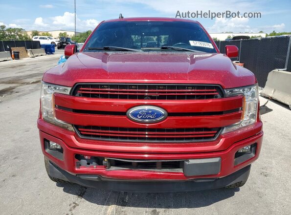1FTFW1C13KFC96747 2019 FORD F150 Red 