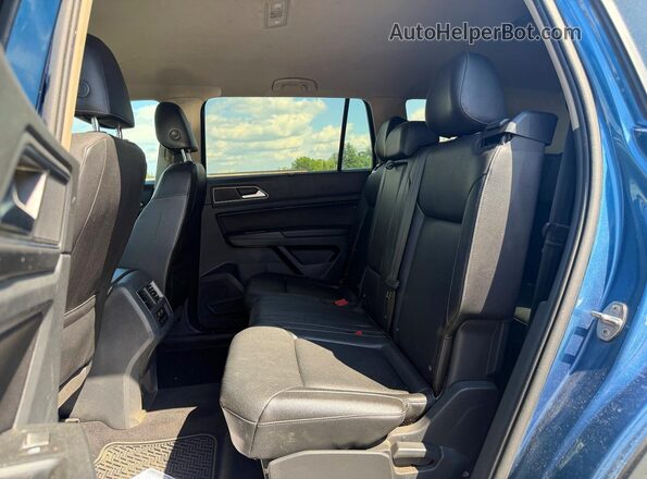 1V2UR2CA3KC548517 2019 VOLKSWAGEN ATLAS Blue Vista interior delantera