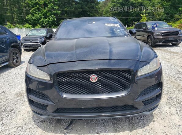SADCJ2BN3HA097218 2017 JAGUAR F-PACE Черный Вид сзади