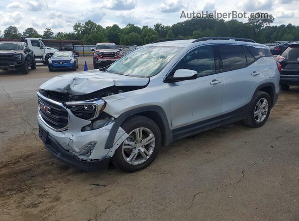 3GKALMEV9LL236827 2020 GMC TERRAIN Silver უკანა მარცხენა