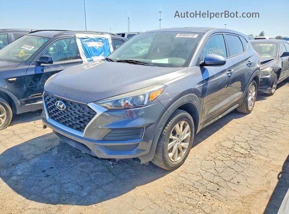 KM8J23A44KU909092 2019 HYUNDAI TUCSON Gray 