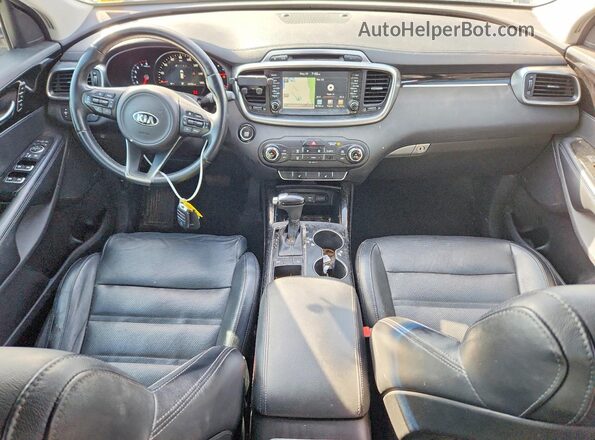5XYPK4A54HG251166 2017 KIA SORENTO Gray 