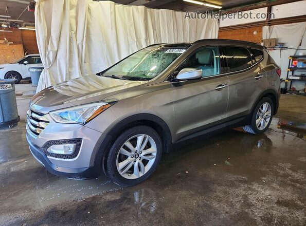 5XYZWDLA5GG362086 2016 HYUNDAI SANTA Gray 
