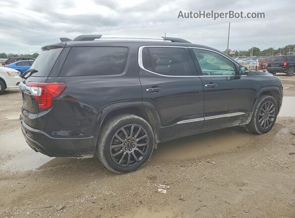 1GKKNPLS1NZ158757 2022 GMC ACADIA Черный Передняя правая четверть