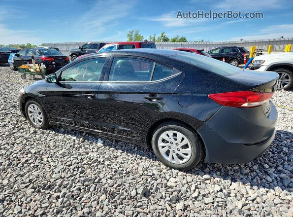 5NPD74LF5JH316096 2018 HYUNDAI ELANTRA Black 