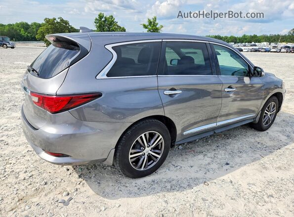 5N1DL0MN8KC509667 2019 INFINITI QX60 Gray Przód prawy