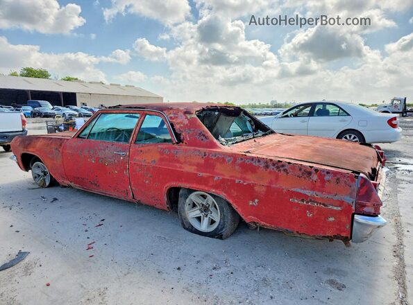155115R152830 1965 CHEVROLET BEL Красный Задняя левая четверть