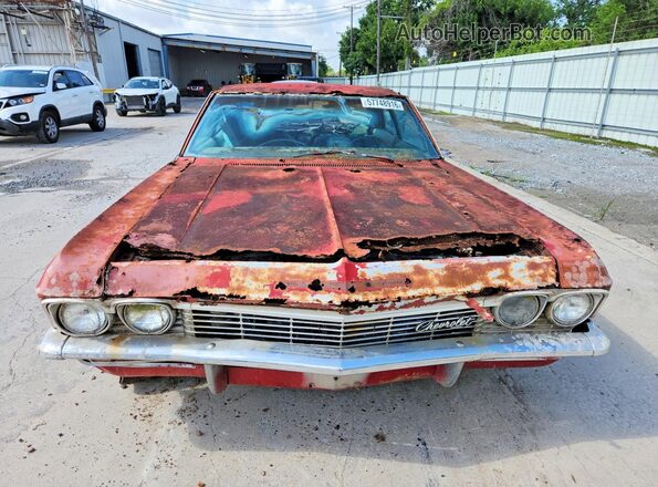 155115R152830 1965 CHEVROLET BEL Красный Вид спереди