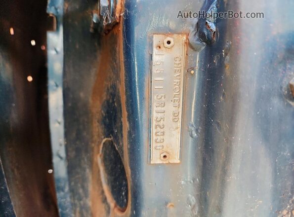155115R152830 1965 CHEVROLET BEL Красный Вид подкапотного пространства