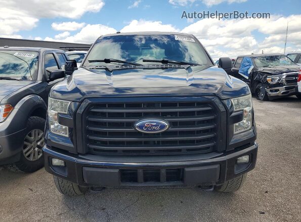 1FTFW1EG4GKE35185 2016 FORD F150 Black Vista trasera